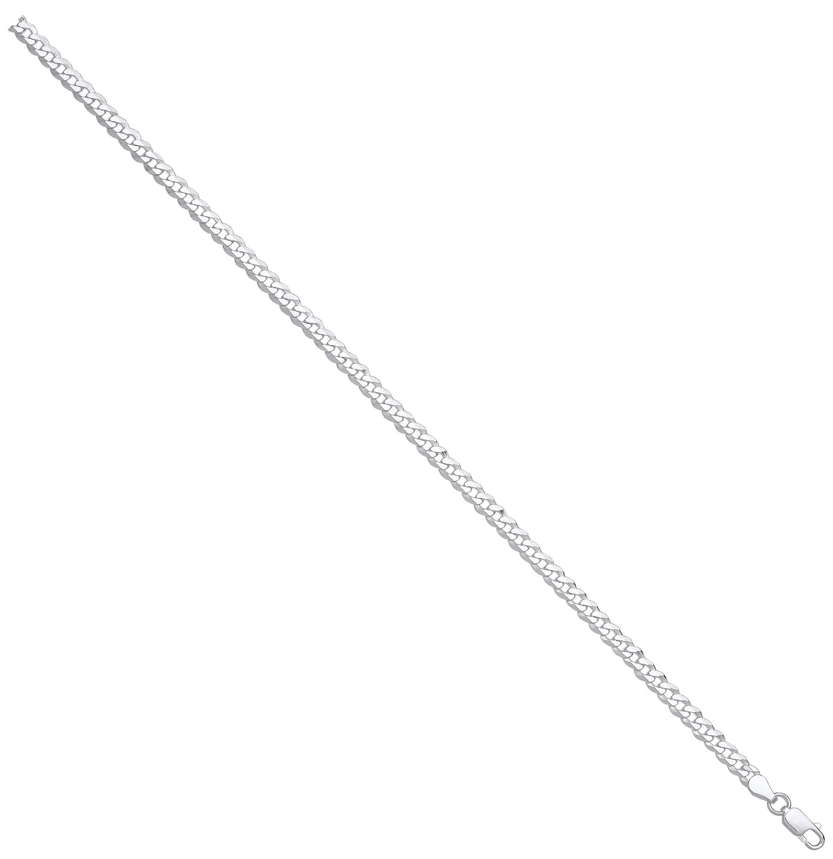 Sterling Silver Curb Bracelet