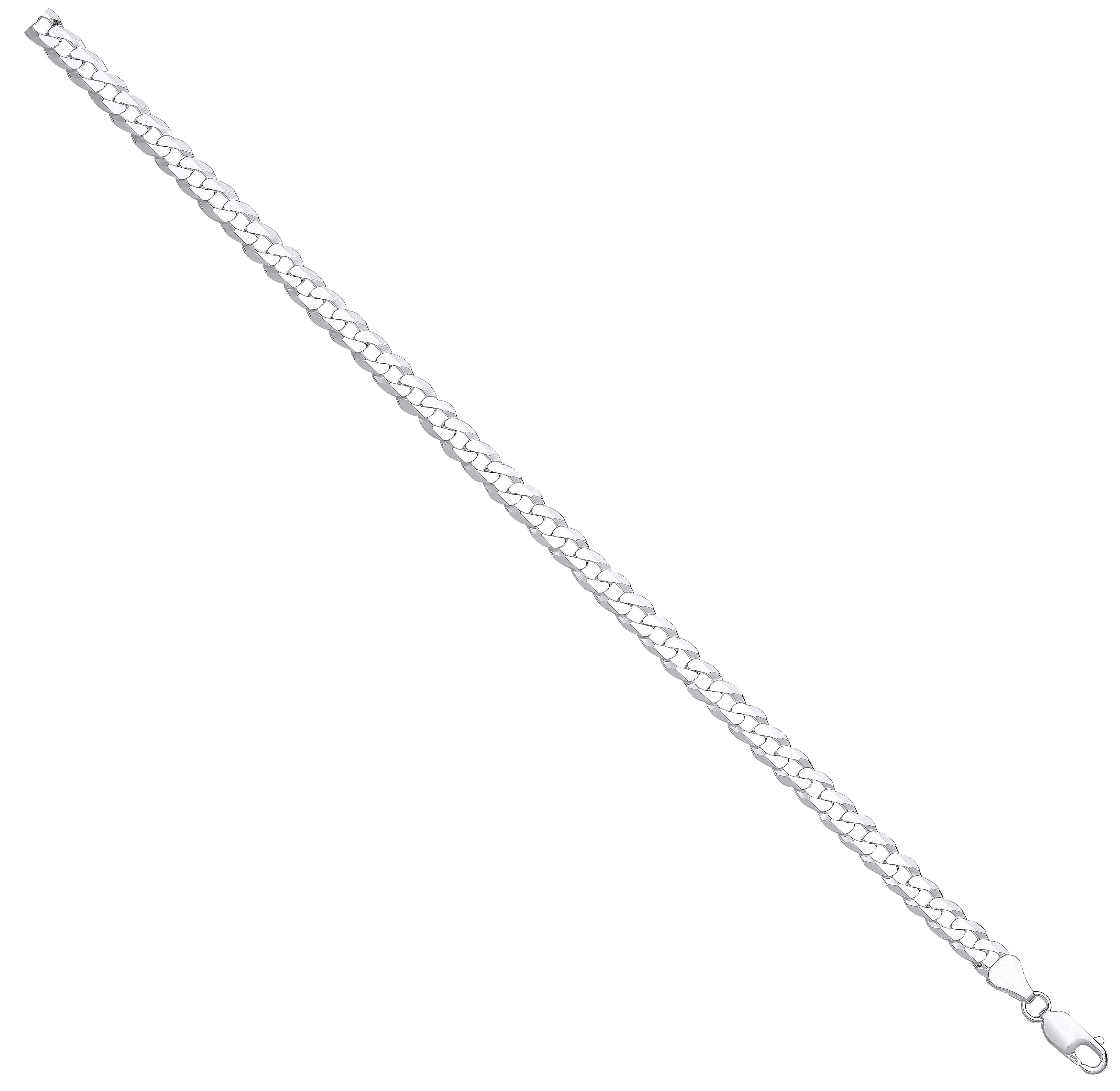 Sterling Silver Curb Bracelet