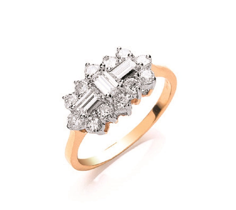 9ct Gold Boat Ring