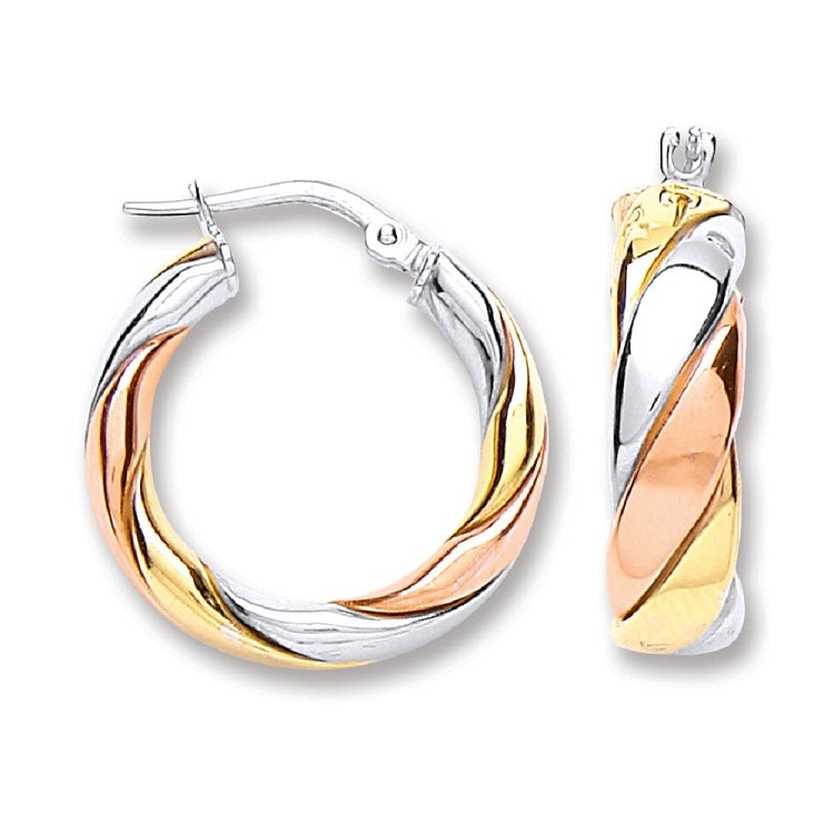 Real Silver Round 3 Colour Fold Finish