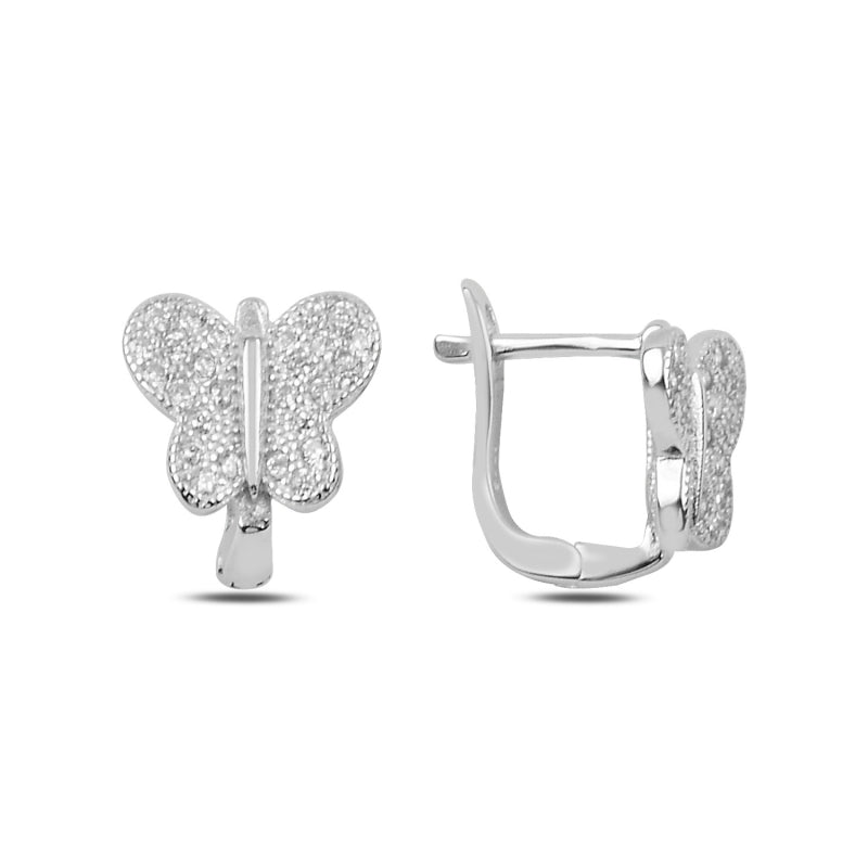 Latch Butterfly Hoops
