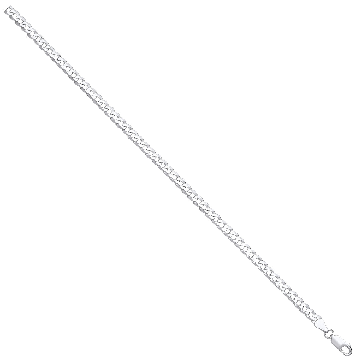 Sterling Silver Curb Bracelet