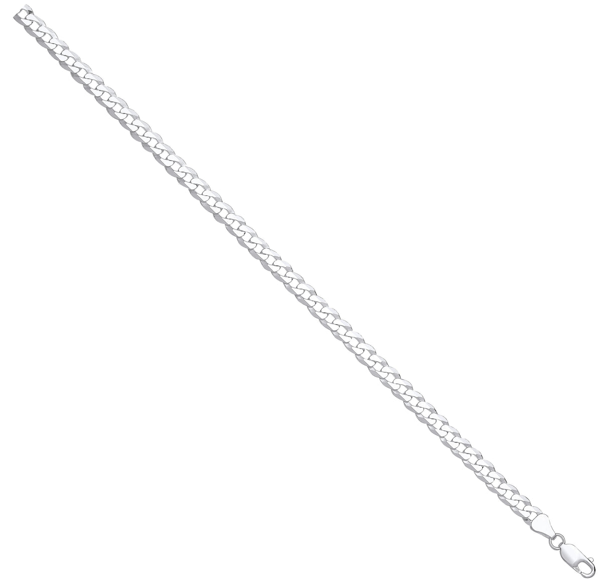 Sterling Silver Curb Bracelet