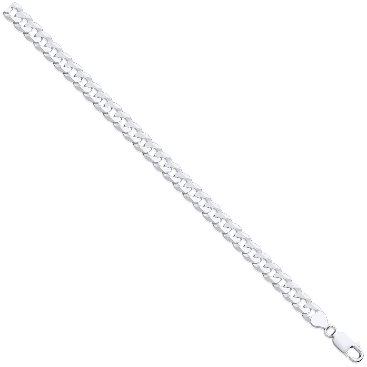 Sterling Silver Curb Bracelet