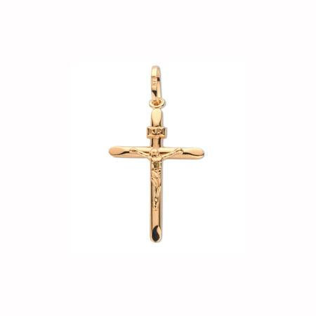 9ct Gold Lightweight Crucifix.