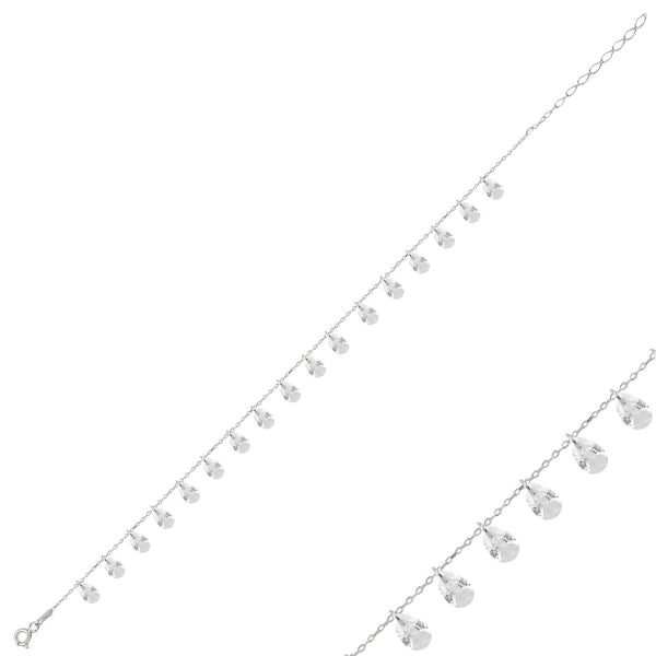 Syros Tropical Ice Anklet