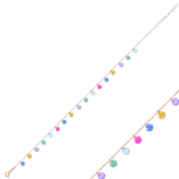 Rainbow Drops Bracelet