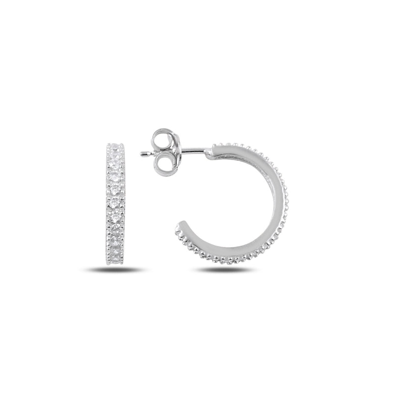 Crescent Ice Hoops