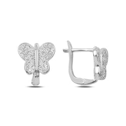 Latch Butterfly Hoops