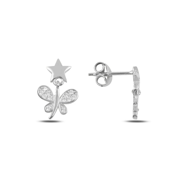Happy Butterfly Studs