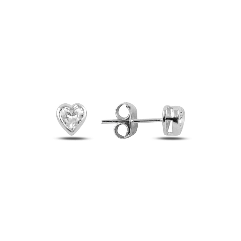 Wrapped Heart Studs