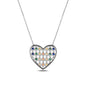 Dotted Heart Necklace