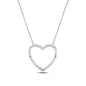 Shimmering Heart Necklace