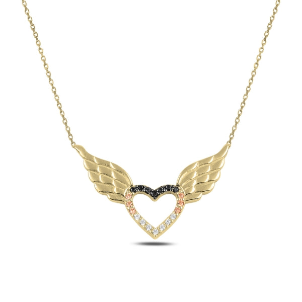 Winged Heart Necklace