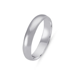4mm Sterling Silver Band