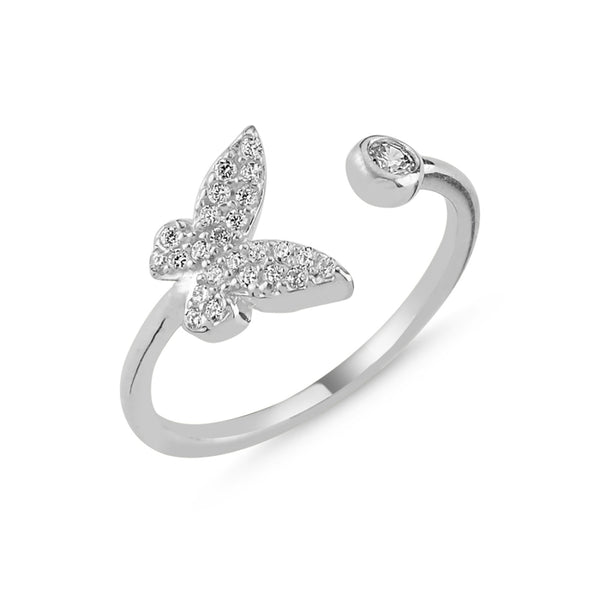Chasing Butterfly Ring