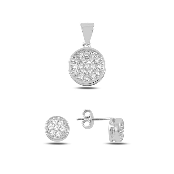 Pave Round Set