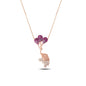 Floating Elephant Necklace